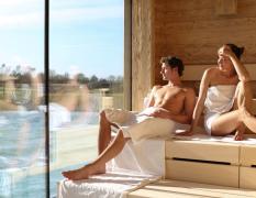 St. Martins Therme und Lodge Sauna der St. Martins Therme und Lodge