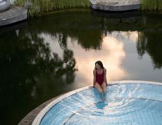 Heilthermen Resort Bad Waltersdorf Badeteich und Whirlpool im Heilthermen Resort Bad Waltersdorf