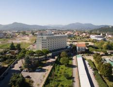 Hotel Terme Abano Verdi Luftbild über das Hotel Terme Abano Verdi und seine Umgebung