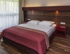 Asia Hotel und Spa Leoben Beispiel eines Doppelzimmers im Asia Hotel und Spa Leoben