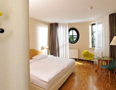 Zimmerbeispiel im Rogner Bad Blumau