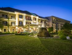 Aussenansicht des Hotels Warmbaderhof